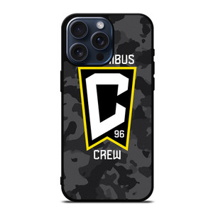 COLUMBUS CREW MLS BLACK CAMO iPhone 15 Pro Max Case Cover COLUMBUS CREW MLS BLACK CAMO iPhone 15 Pro Max Case Cover
