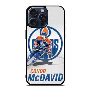 CONNOR MCDAVID EDMONTON OILERS iPhone 15 Pro Max Case Cover CONNOR MCDAVID EDMONTON OILERS iPhone 15 Pro Max Case Cover