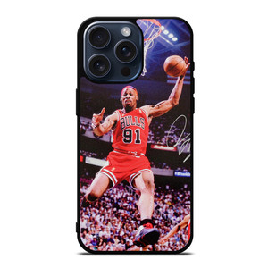 DENNIS RODMAN CHICAGO BULLS NBA iPhone 15 Pro Max Case Cover DENNIS RODMAN CHICAGO BULLS NBA iPhone 15 Pro Max Case Cover