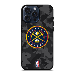 DENVER BRONCOS BLACK CAMO iPhone 15 Pro Max Case Cover