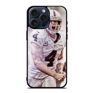 DEREK CARR LAS VEGAS RAIDERS 2 iPhone 15 Pro Max Case Cover DEREK CARR LAS VEGAS RAIDERS 2 iPhone 15 Pro Max Case Cover