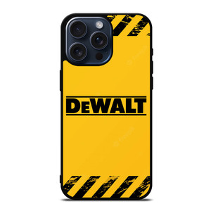 DEWALT DANGER LINE iPhone 15 Pro Max Case Cover DEWALT DANGER LINE iPhone 15 Pro Max Case Cover