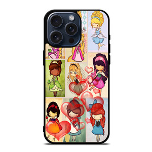 DISNEY FROZEN PRINCESS CUTE iPhone 15 Pro Max Case Cover