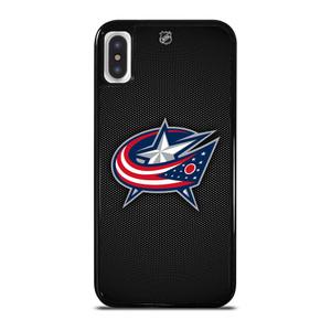 COLUMBUS BLUE JACKETS HOCKEY NHL LOGO iPhone X / XS Case Cover COLUMBUS BLUE JACKETS HOCKEY NHL LOGO iPhone X / XS Case Cover