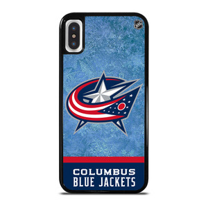COLUMBUS BLUE JACKETS HOCKEY TEAM iPhone X / XS Case Cover COLUMBUS BLUE JACKETS HOCKEY TEAM iPhone X / XS Case Cover