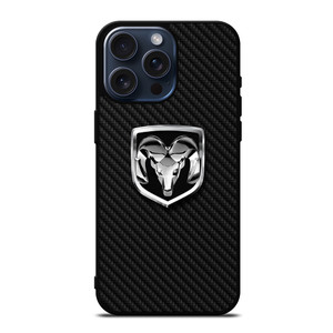 DODGE RAM CARBON FIBER iPhone 15 Pro Max Case Cover