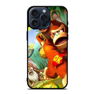 DONKEY KONG NINTENDO GAMES 4 iPhone 15 Pro Max Case Cover
