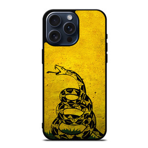 DONT TREAD ON ME GOLD iPhone 15 Pro Max Case Cover