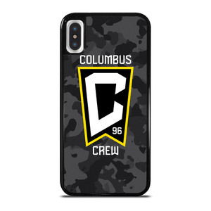 COLUMBUS CREW MLS BLACK CAMO iPhone X / XS Case Cover