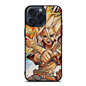 DR STONE ANIME ART iPhone 15 Pro Max Case Cover