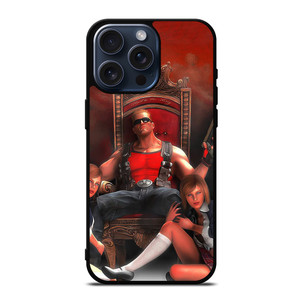DUKE NUKEM GAMES HOT iPhone 15 Pro Max Case Cover