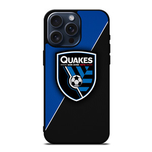 EARTHQUAKES SAN JOSE SOCCER MLS iPhone 15 Pro Max Case Cover