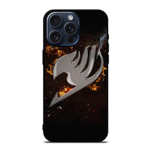 FAIRY TAIL ANIME METAL LOGO iPhone 15 Pro Max Case Cover FAIRY TAIL ANIME METAL LOGO iPhone 15 Pro Max Case Cover