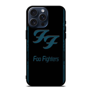FOO FIGHTERS METAL LOGO iPhone 15 Pro Max Case Cover