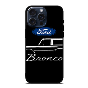 FORD BRONCO SILHOUETTE iPhone 15 Pro Max Case Cover