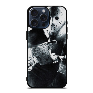 FREDDY KRUEGER VS JASON VOORHEES 2 iPhone 15 Pro Max Case Cover FREDDY KRUEGER VS JASON VOORHEES 2 iPhone 15 Pro Max Case Cover