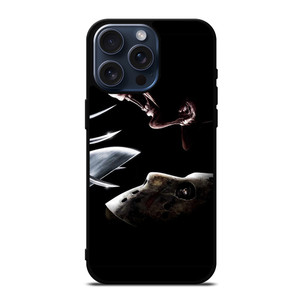 FREDDY KRUEGER VS JASON VOORHEES iPhone 15 Pro Max Case Cover FREDDY KRUEGER VS JASON VOORHEES iPhone 15 Pro Max Case Cover