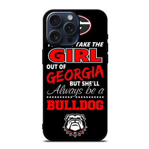 GEAORGIA BULLDOGS FOOTBALL GIRL iPhone 15 Pro Max Case Cover GEAORGIA BULLDOGS FOOTBALL GIRL iPhone 15 Pro Max Case Cover