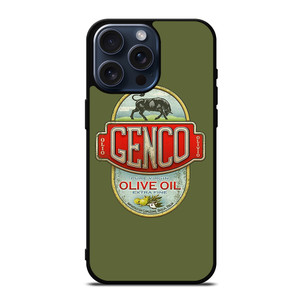 GENCO OLIVE OIL iPhone 15 Pro Max Case Cover GENCO OLIVE OIL iPhone 15 Pro Max Case Cover