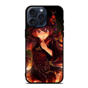 GENSHIN IMPACT HUTAO iPhone 15 Pro Max Case Cover GENSHIN IMPACT HUTAO iPhone 15 Pro Max Case Cover