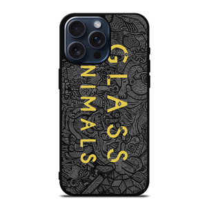 GLASS ANIMALS ROCK BAND LOGO iPhone 15 Pro Max Case Cover