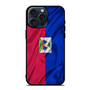 HAITI FLAG iPhone 15 Pro Max Case Cover HAITI FLAG iPhone 15 Pro Max Case Cover