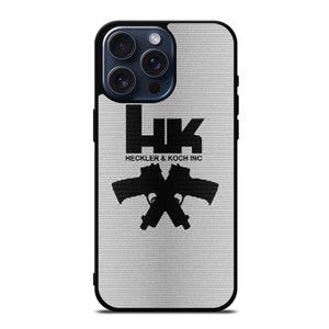 HECKLER AND KOCH PISTOLS LOGO iPhone 15 Pro Max Case Cover