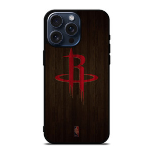 HOUSTON ROCKETS BASKETBALL COURT NBA iPhone 15 Pro Max Case Cover