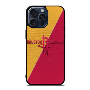 HOUSTON ROCKETS NBA BASKETBALL LOGO iPhone 15 Pro Max Case Cover