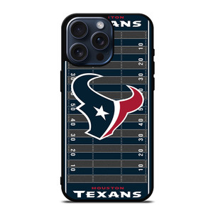 HOUSTON TEXANS FOOTBALL FIELD iPhone 15 Pro Max Case Cover