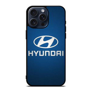 HYUNDAI MOTOR BLUE LOGO iPhone 15 Pro Max Case Cover