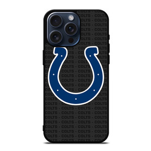 INDIANAPOLIS COLTS FOOTBALL TEXT iPhone 15 Pro Max Case Cover
