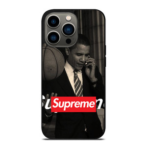 BARRACK OBAMA BASKETBALL SUPREME iPhone 13 Pro Case Cover