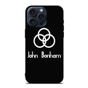 JOHN BONHAM LED ZEPPELIN LOGO iPhone 15 Pro Max Case Cover JOHN BONHAM LED ZEPPELIN LOGO iPhone 15 Pro Max Case Cover