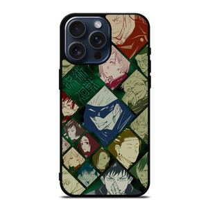 JUJUTSU KAISEN ANIME ALL CAST iPhone 15 Pro Max Case Cover