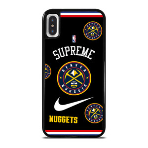 DENVER NUGGETS NBA X SUPREME NIKE iPhone X / XS Case Cover DENVER NUGGETS NBA X SUPREME NIKE iPhone X / XS Case Cover