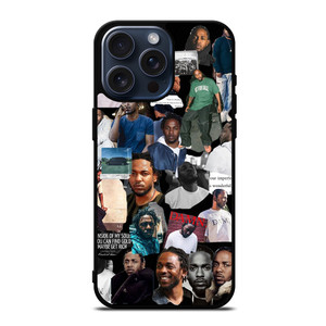 KENDRICK LAMAR RAPPER COLLAGE iPhone 15 Pro Max Case Cover