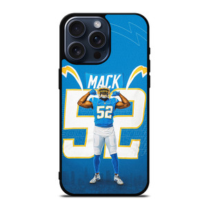 KHALIL MACK LOS ANGELES CHARGERS iPhone 15 Pro Max Case Cover