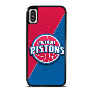 DETROIT PISTONS NBA BASKETBALL LOGO iPhone X / XS Case Cover