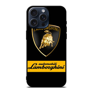 LAMBORGHINI AUTOMOBILI iPhone 15 Pro Max Case Cover LAMBORGHINI AUTOMOBILI iPhone 15 Pro Max Case Cover