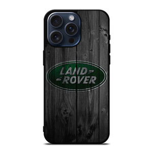 LAND ROVER WOODEN LOGO iPhone 15 Pro Max Case Cover