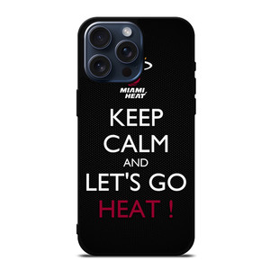 LETS GO MIAMI HEAT NBA BASKETBALL 2 iPhone 15 Pro Max Case Cover LETS GO MIAMI HEAT NBA BASKETBALL 2 iPhone 15 Pro Max Case Cover