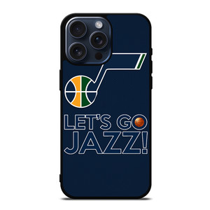 LETS GO UTAH JAZZ NBA BASKETBALL iPhone 15 Pro Max Case Cover