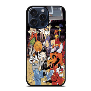 LOONEY TUNES CARTOON BASKETBALL iPhone 15 Pro Max Case Cover