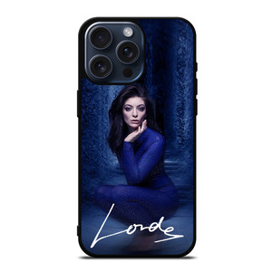LORDE NEW ZEALAND SINGER iPhone 15 Pro Max Case Cover LORDE NEW ZEALAND SINGER iPhone 15 Pro Max Case Cover