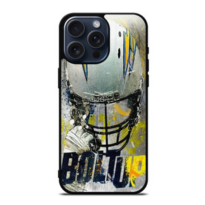 LOS ANGELES CHARGERS FOOTBALL BOLT UP iPhone 15 Pro Max Case Cover LOS ANGELES CHARGERS FOOTBALL BOLT UP iPhone 15 Pro Max Case Cover