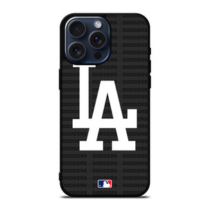 LOS ANGELES DODGERS BASEBALL BLACK iPhone 15 Pro Max Case Cover LOS ANGELES DODGERS BASEBALL BLACK iPhone 15 Pro Max Case Cover