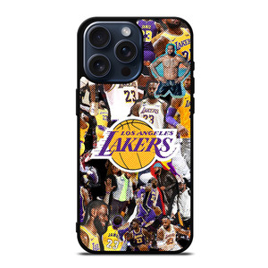 LOS ANGELES LAKERS LEBRON JAMES NBA BASKETBALL iPhone 15 Pro Max Case Cover