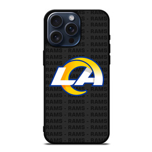 LOS ANGELES RAMS FOOTBALL TEXT iPhone 15 Pro Max Case Cover LOS ANGELES RAMS FOOTBALL TEXT iPhone 15 Pro Max Case Cover