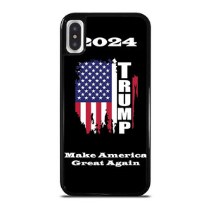 DONALD TRUMP MAKE AMERICA GREAT AGAIN 2024 2 iPhone X / XS Case Cover